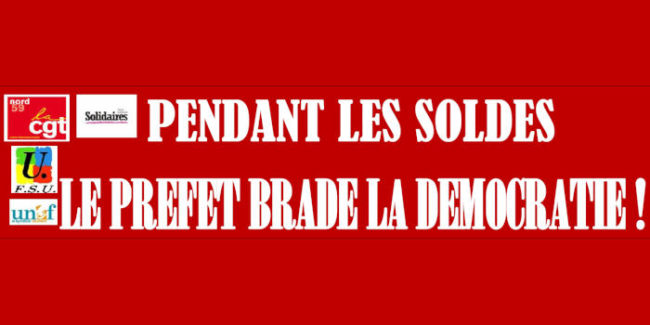 Le préfet brade la démocratie