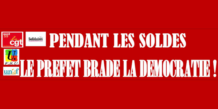 Le préfet brade la démocratie