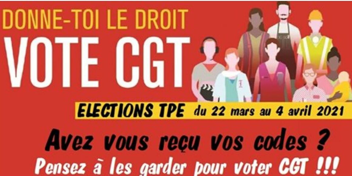 Elections TPE du 22 mars au 4 avril - Union Départementale CGT 59